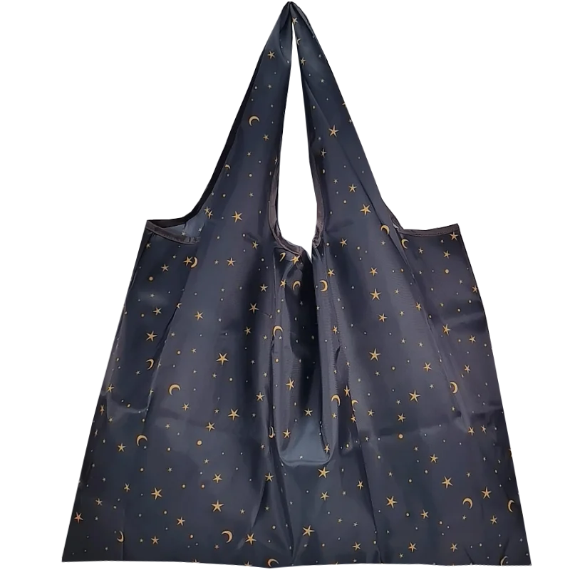 Large Size Reusable Foldable Shopping Bag Tote Bag Eco T-shirt Waterproof Shopkeeper Bags Handbags
