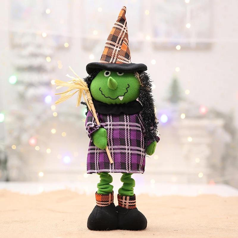 Halloween Doll Witch Gift Decorations Adult Home Birthday Party Supply Decor h1