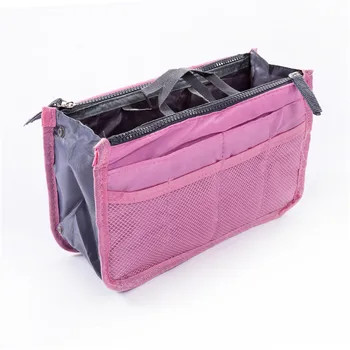 

Lady Multi-functional Portable Travel Cosmetic Bag Organizer Women Nylon Large Capacity Multi-pocket Makeup Bags For Women 2020