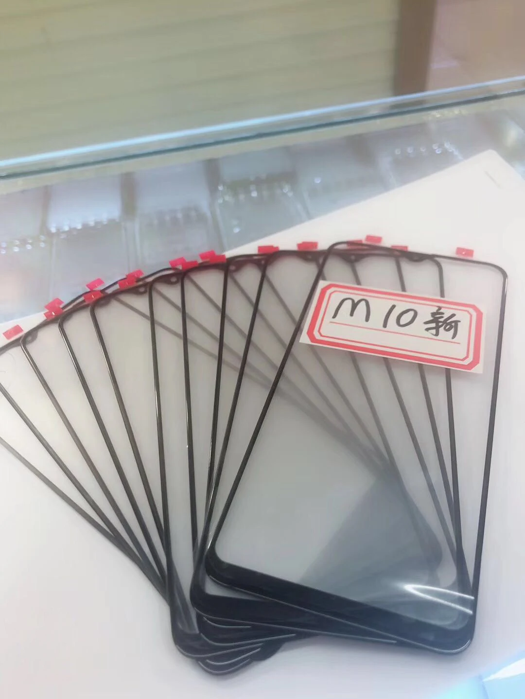 

10PCS Original High Quality Outer Glass for Samsung Galaxy M10 LCD Glass Outer Lens Replacement
