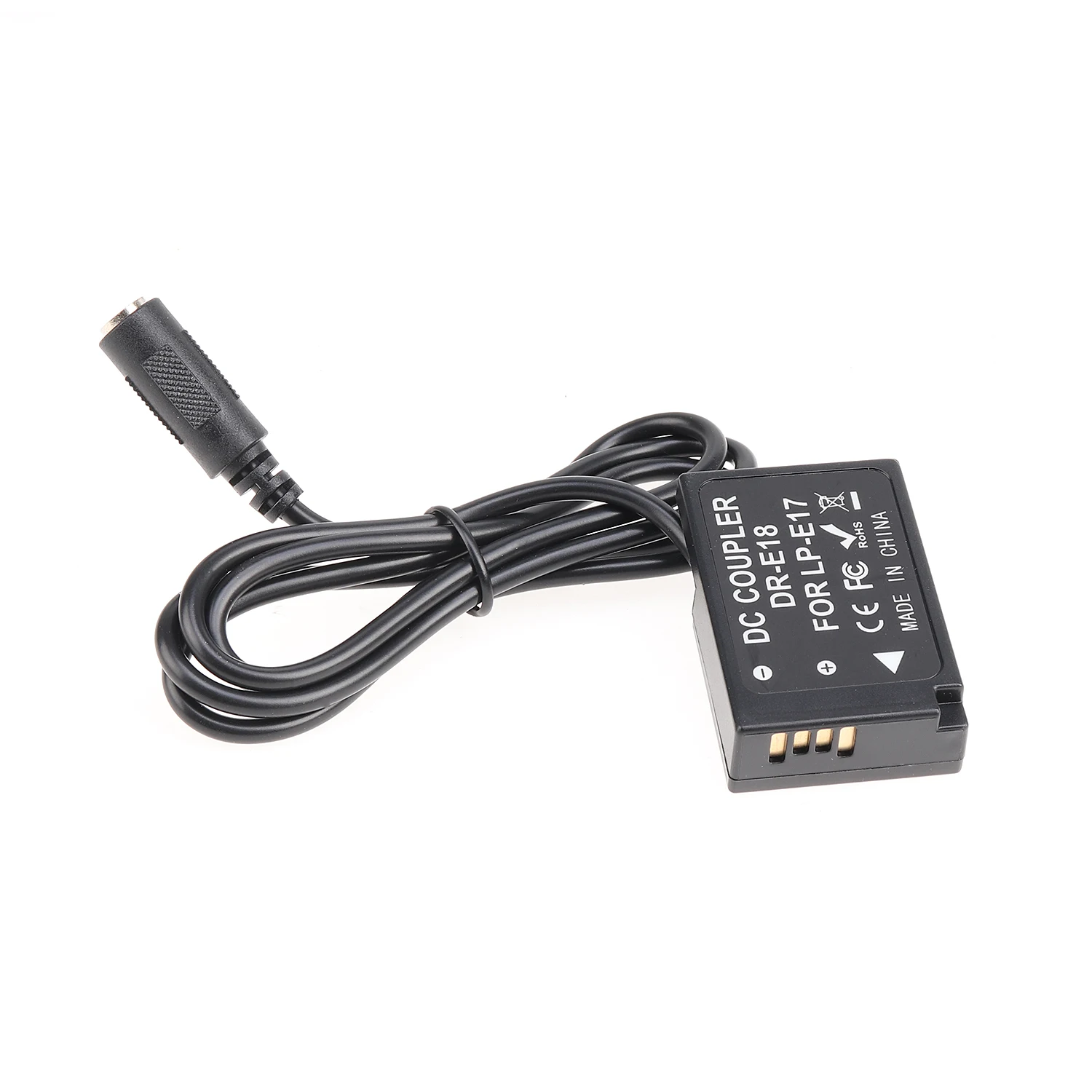 FOTGA LP-E17 Dummy Battery Plate Coupler with 5V 2A USB Cable for Canon EOS RP 77D 200D 750D 760D 800D