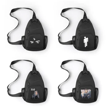 

New Singer Billie Eilish Fashion Backpack Shoulder Bag For Teenagers Boys Girls School Bags