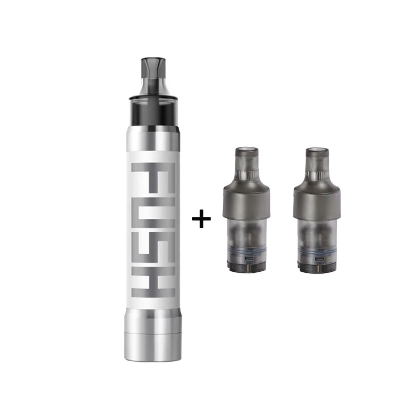 White and 2pods Acrohm Fush Nano Pod Vape комплект с аккумулятором 550 мАч 1,5 мл картридж Pod с верхним наполнением MTL и DTL электронная сигарета испаритель - Цвет: White and 2pods