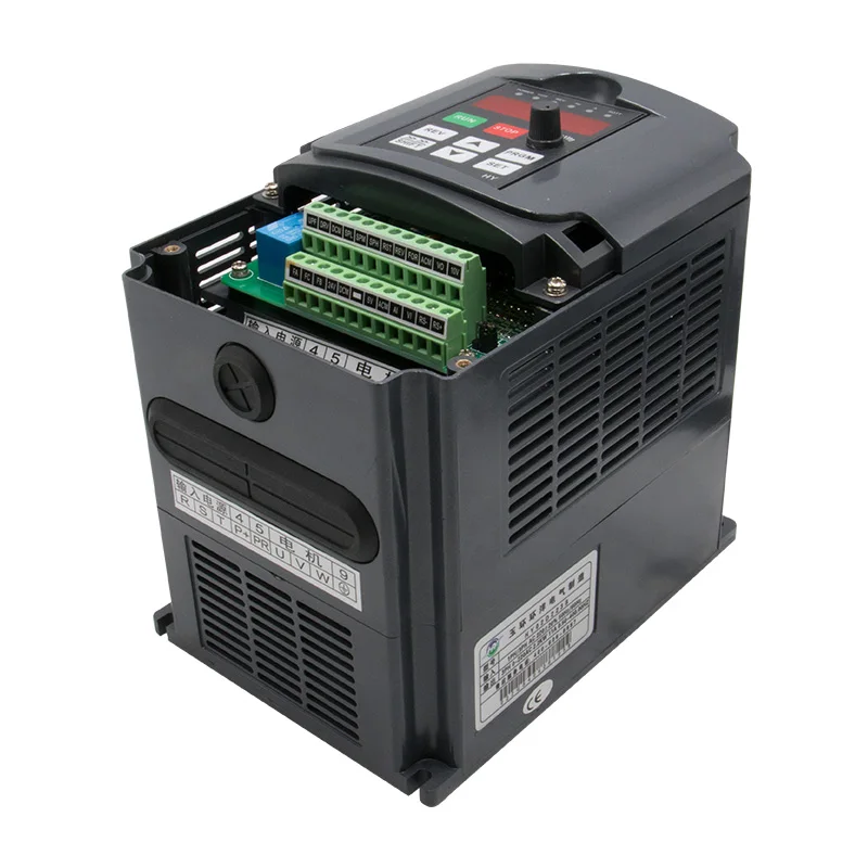 Online 110V   220v 2.2kw Wasser Gekühlt CNC Spindel Motor ER20 4 oder 3 lager und 2200w HY VFD Inverter   80mm Clamp   75w wasserpumpe