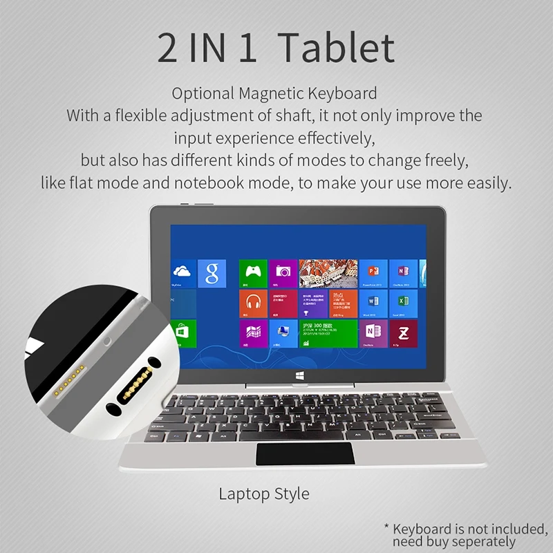 Jumper EZpad 6S Pro Tablet 11,6 дюймов ips 1080P планшеты с сенсорным экраном ПК Apollo Lake E3950 6 ГБ+ 128 ГБ 2 в 1 планшетный ПК с клавиатурой