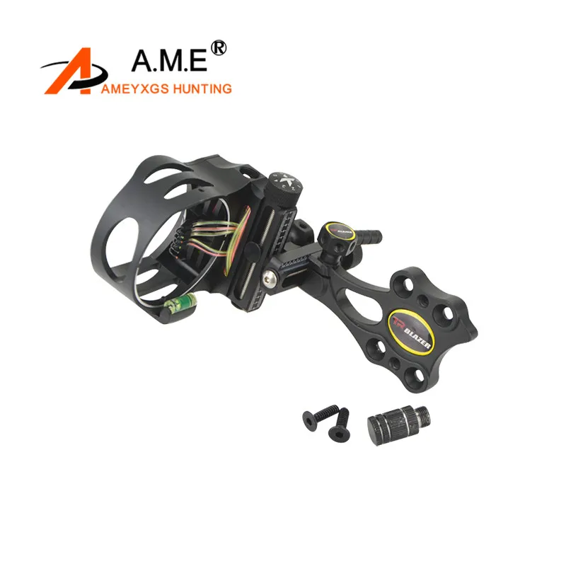 5 Контактный Лук Bowsight с блочным луком лазерная Светодиодная светильник