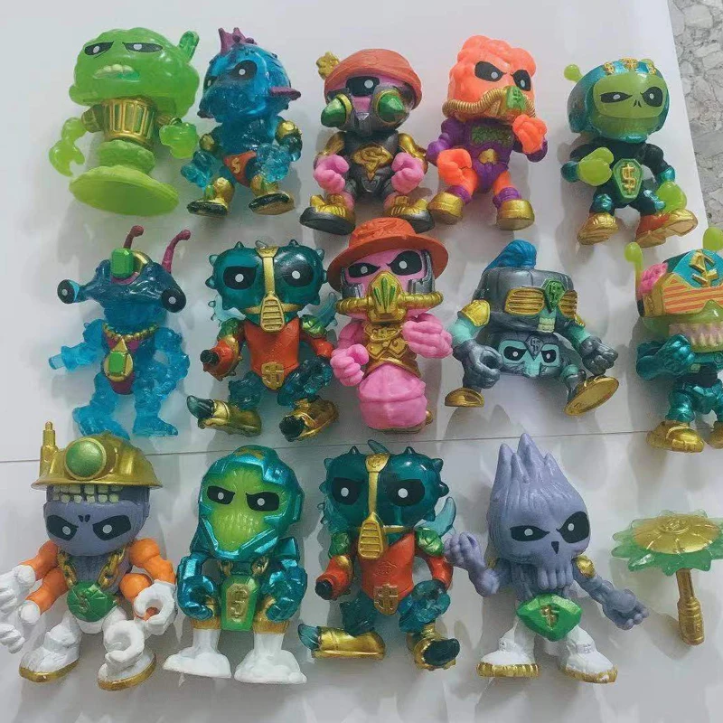 Figuras de Aliens Treasure X Lindejuan originales y nuevas 2 o 3 piezas bolsa ciega con gemas modelo de Alien diseccionado