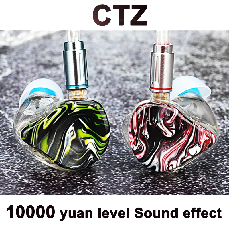 

CTZ DIY Custom Made 24BA Balanced Armature Unit Drivers 0.78mm 2 Pin HiFi Earphone DJ Noise Cancelingfor iPhone/Mi