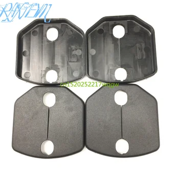 

New 4PCS Car Door Striker Cover Lock Protector Antirust Case For Ford Focus Ford Fiesta 2011 2012 2013 2014