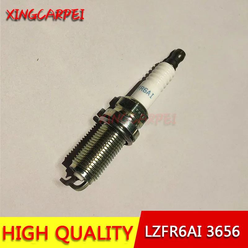 4 шт./лот LZFR6AI 3656 Авто Иридиевые свечи зажигания для MITSUBISHI Eclipse Galant OutLander MN158596 LZFR6AI-3656