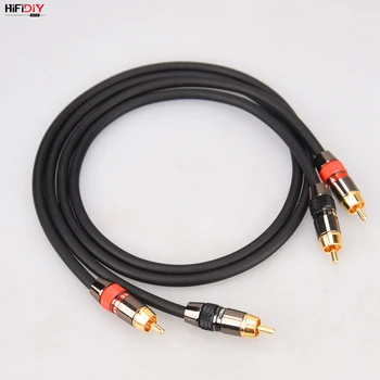 

Hi-Fi Fine full stereo febrile audio line 4 head line RCA turn RCA double lotus line 0.75 1. 2. 1.5 m 2 3 5 8 10 15M pure copper