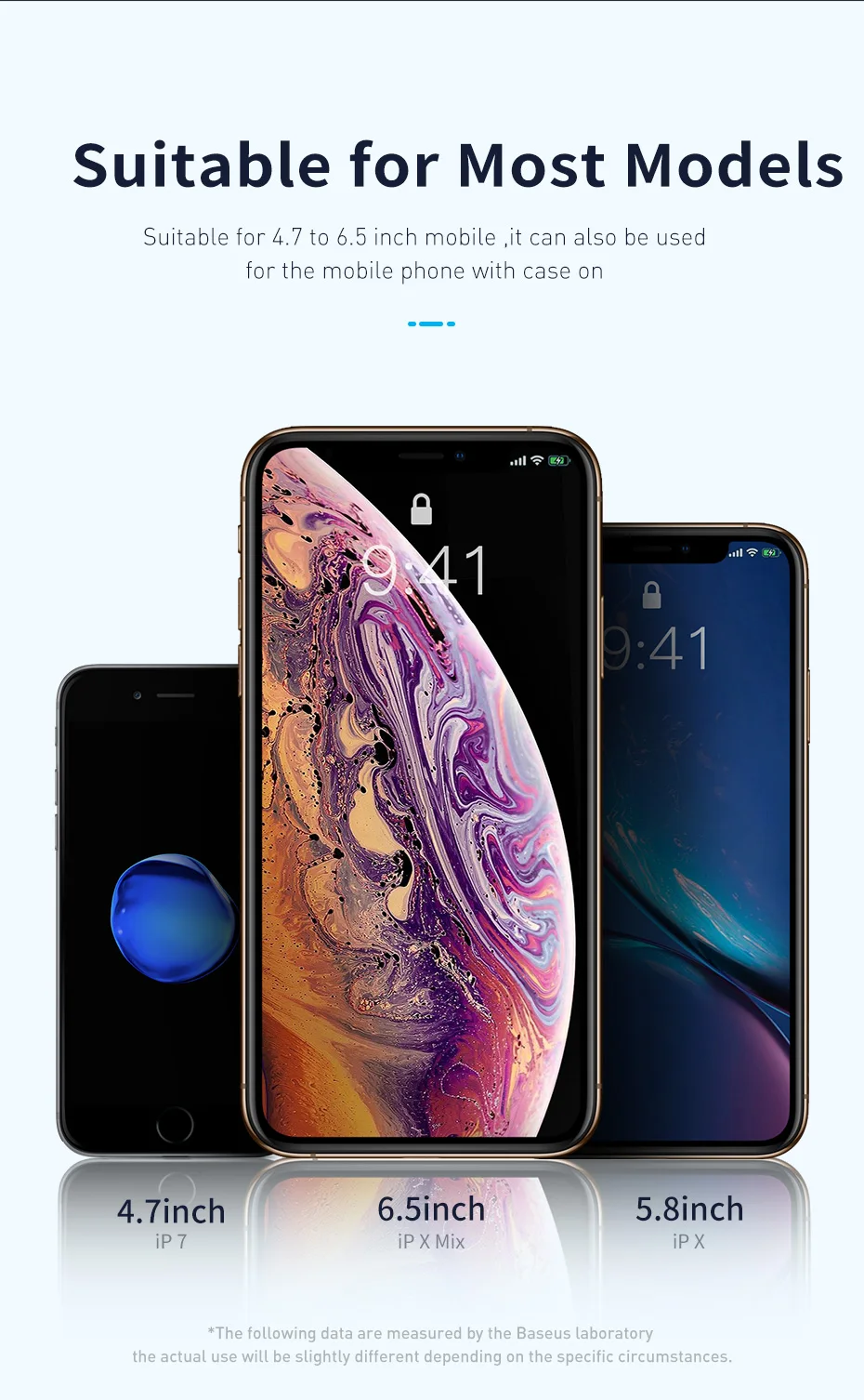 Велосипедный держатель для телефона Baseus для iPhone 11 X XS samsung S9 S10, вращающийся на 360 градусов кронштейн, держатель для телефона для мотоцикла