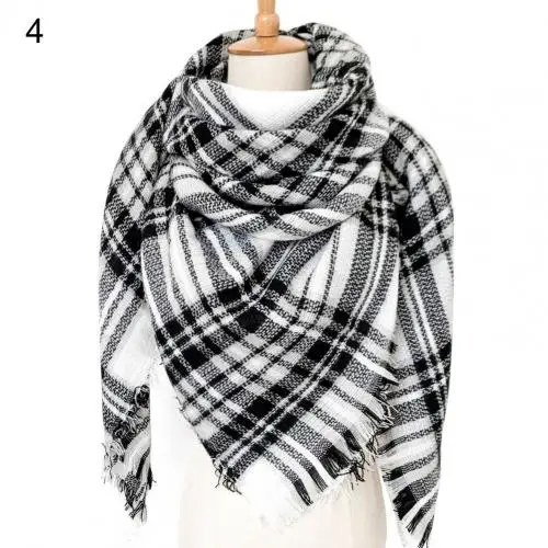 Multi-color  Stylish Multi-function Long Warm Shawl Comfortable Scarf Wrap Washable   for Gift mens infinity scarf Scarves