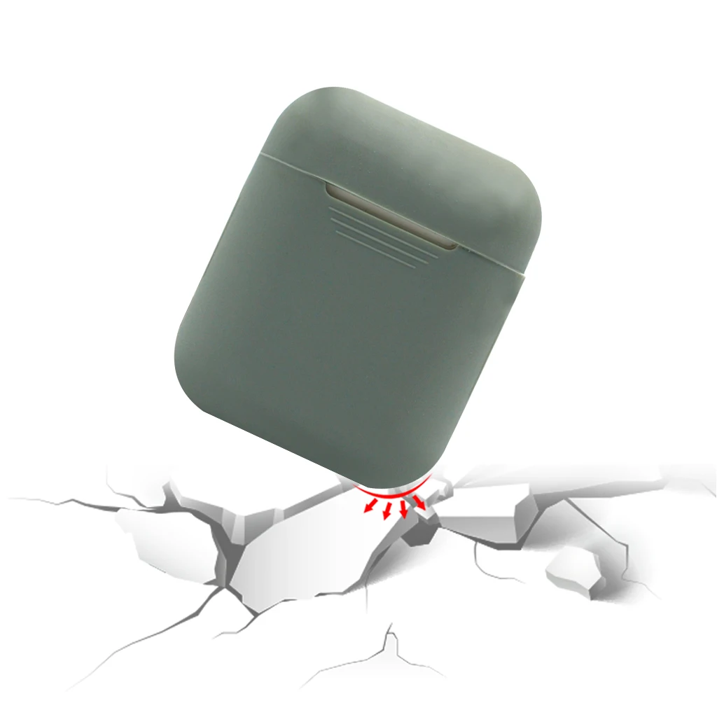 Protective Silicone Shockproof Case Cover for Apple Charging Case charging box against bumps drops & scratches