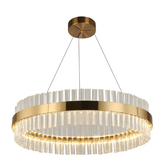 

Explosion models modern light luxury bedroom lamp crystal chandelier living room dining room lamp round creative lamp