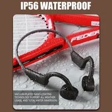 Новые технологии Bluetooth 5,0 наушники с шейной лентой костной проводимости открытый ухо беспроводные бас наушники