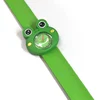 Digital Slap Watch Cute Frog Slap Watches Cute 3D Cartoon Animal  for Boys Girls Gifts Kids Green Quartz Wrist Watches Clock 2