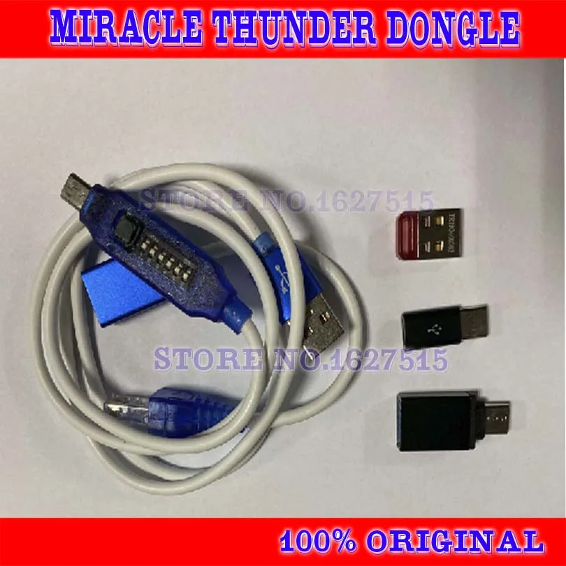 Новейший ключ Miracle box key Miracle thunder+ кабель Miracle UMF(окончательный многофункциональный кабель