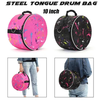 

10 Inch Oxford Fabric Steel Tongue Drum Bag Handpan Shoulder Bag Durable Portable Handbag Steel Tongue Drum Handpan Accessories