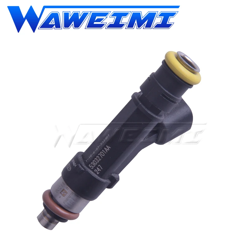 WAWEIMI 6x инжектор топлива СПГ сопло клапан 0280158020 для Jeep Liberty Dodge Dakota Mitsubishi Raider 3.7L 2004