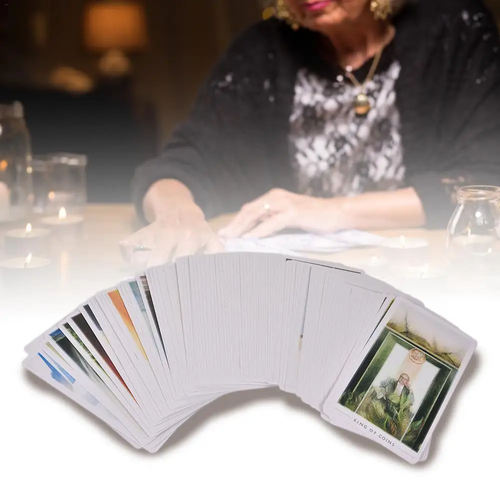 79 шт английский для новой версии Tarot руководство серебро-позолоченные настольная игра игральные карты, настольные игры для Семья сбор Вечерние