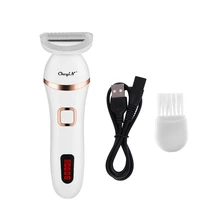 USB Перезаряжаемый женский эпилятор, средство для удаления волос для тела ног бикини Эпилятор Водонепроницаемая электробритва Женская бритва для бритья