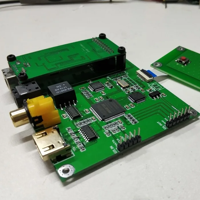 Amanero цифровой интерфейс XMOS частота дискретизации дисплей доска AK4118 SPDIF ies коммутации