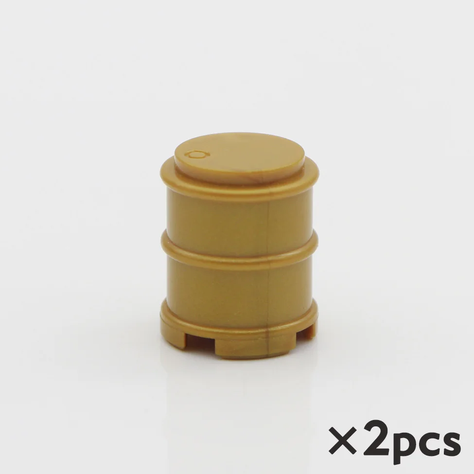 lego WW2 Military Oil Drums Oil Pot Barrel