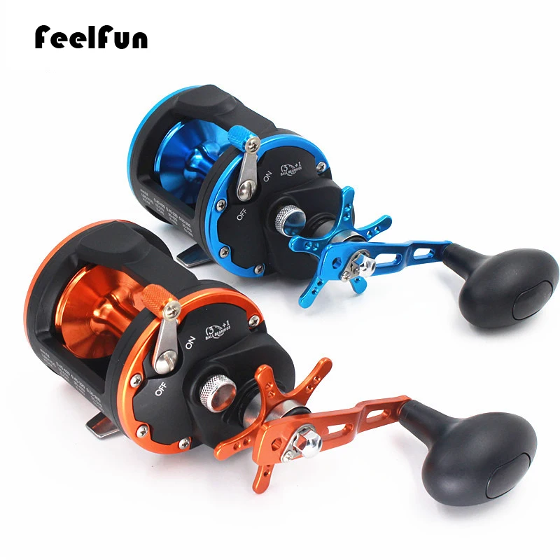 Feelfun легкая медленная отжимная катушка для соленой воды 3 + 1 BB высокоскоростная