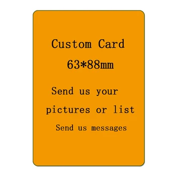 

Customized MT 63*88mm Proxy Card 8.0 Black P9 Dual Land Fetch Land Lutos Playing Cards,DIY LION Board Game Playing Card