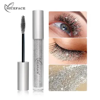 

Diamond Twinkle Mascara Dazzling Light And Bright Moist Texture Make Flash Drilling Eyelashes Make Up