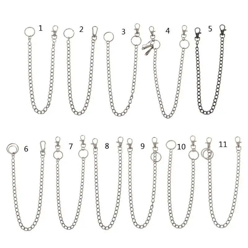 Chaîne Porte-clés Avec Fermoir Pour Ceinture – 16 Pouces, Uxcell