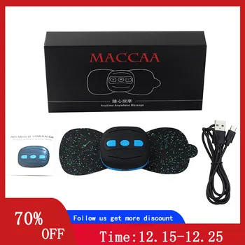 

Rechargeable USB Mini Cervical Vertebra Massager Portable Electric Shoulder Neck Massage Stickers Cervical Spine Relaxation