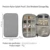Smart Watch Band Storage Organizer Многофункциональный Портативный Ремешок Для Часов Коробка для Apple Watch Travel Pouch Сумка вмещает 10-15 Полос