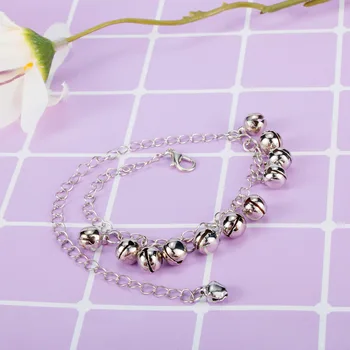 

Bell Pendant Anklet Women Foot Jewelry Indian Style Traditional Belly Dance Anklet Beach Party Foot Chain Ankle Bracelet