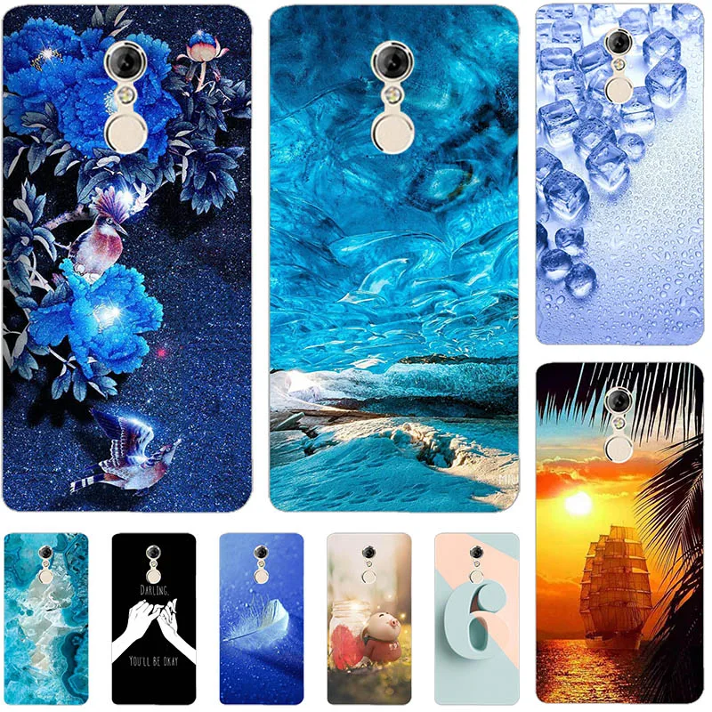 Мощный чехол для Lenovo K6 Note K53a48 Plus K6NOTE K33a48 K33b36 модный крутой мультяшный цветочный