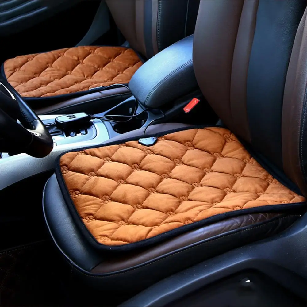 

Car Seat Cover Cushion Heater Pad Winter Front Rear 12V 20W Electric Protector Mat Pad Universal Auto Car Interior Accessories