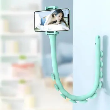 

Lazy Bracket Mobile Phone Holder New Cute Caterpillar Worm Flexible Phone Bracket Suction Cup Support Wall Desktop Pillar Holder