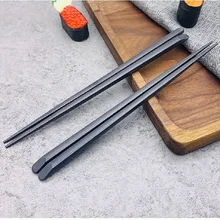 

Japanese sushi chopsticks PPS top quality material pointed toe slip-resistant black stripe Japan chopsticks sushi chopsticks