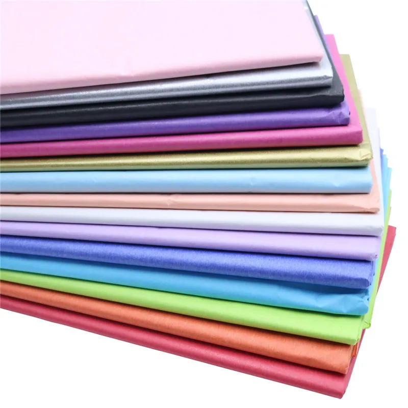 10 adet 50*65 Cm doku kağıt DIY el yapımı kraft el işi kağıdı çiçekler hediye ambalaj düğün şenlikli ve parti ev dekorasyon malzemeleri