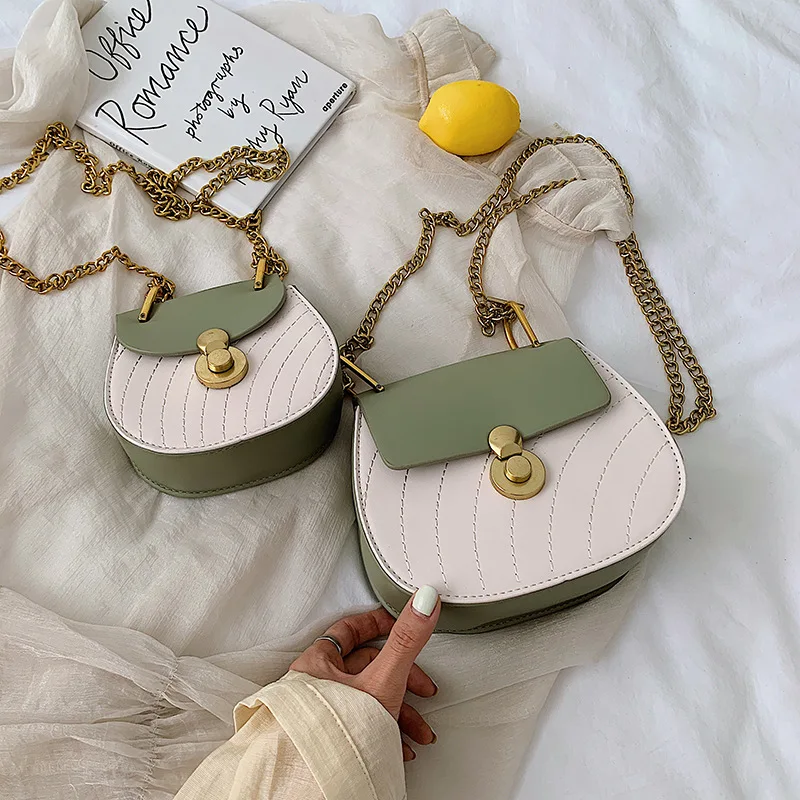 

Handbag Saddle Bag Women's 2019 New Style Versatile Shoulder Bag Online Celebrity Bag Shoulder Fashion Summer