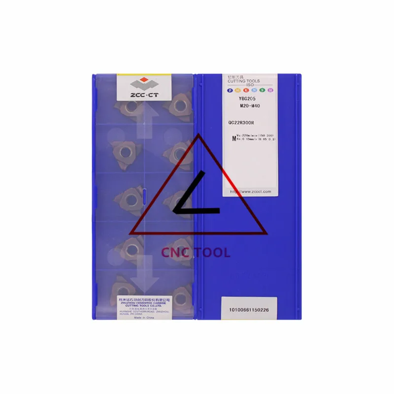 

QC22R300R YBG205 10pcs Original CHINA ZCCCT Cutting Tool