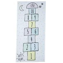 Горячая Распродажа, цветной детский коврик в виде макарон, детский коврик с мультипликационным принтом, коврик для путешествий, дорожный ковер, одеяло для ползания