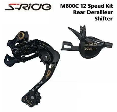 S-RIDE M600C 12 Скоростей, совместимый Орел 12, M9100, sunracing, zracing кассета - Цвет: RD and SF