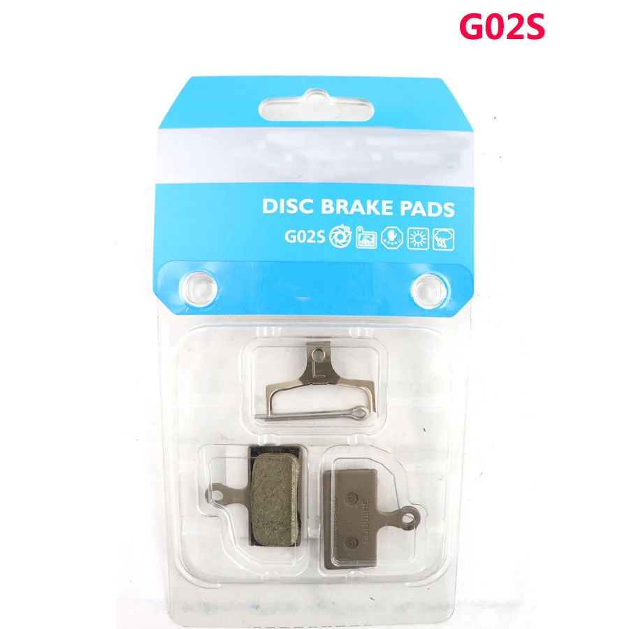 SHIMANO G02S G03A полимерная тормозная колодка обновленная от G01S для BR-M9000/M9020/M987/M8000/M785/M7000/M6000/M675/R785/R517 Запчасти для велосипедов - Цвет: G02S
