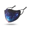 1PC Cycling Face Mask Bicycle Breathable Printed Space Cotton Washable Reusable Sport Protection Mask ► Photo 1/6