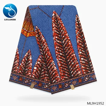 

LIULANZHI african wax fabrics Printed ankara wax fabric for women 2019 New wax cotton fabric 6yards ML9H1950-ML9H1969