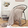 Nordic Knitted Throw Thread Sofa Blanket on the Bed Sofa Travel TV  Nap Tassel Blankets Soft Towel Hotel Blankets Home Decor ► Photo 2/6