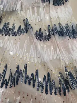 

beautiful CiCi-56.6806 Nigerian fabric for party dress new African embroidered lace fabric