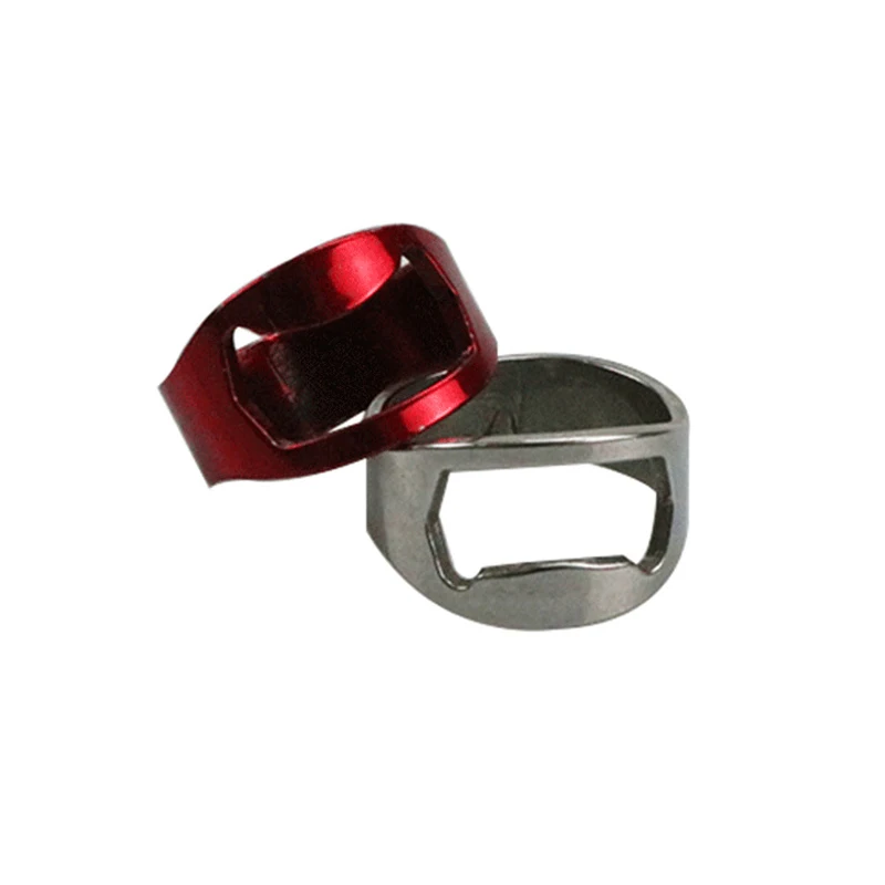 1 шт. многофункциональная нержавеющая сталь красочное кольцо-форма открывалка для бутылок пива диаметр 22 мм
